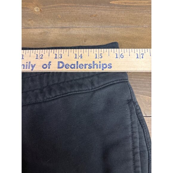 Black Jogger Sweatpants W/Drawstring & Pockets By Go Happy Fit Elastic Waistband - Picture 8 of 8